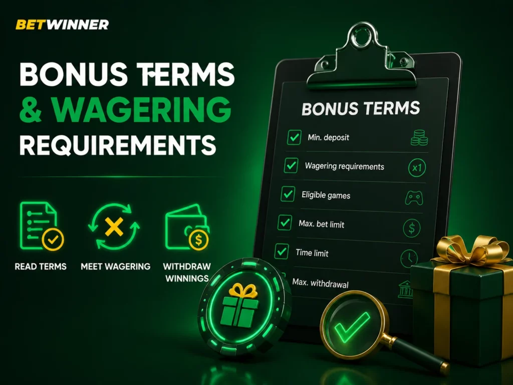 Bonus Terms and Wagering Requirements