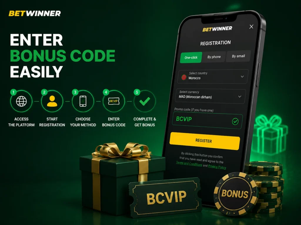 How to Enter the bonus Code During Sign-Up