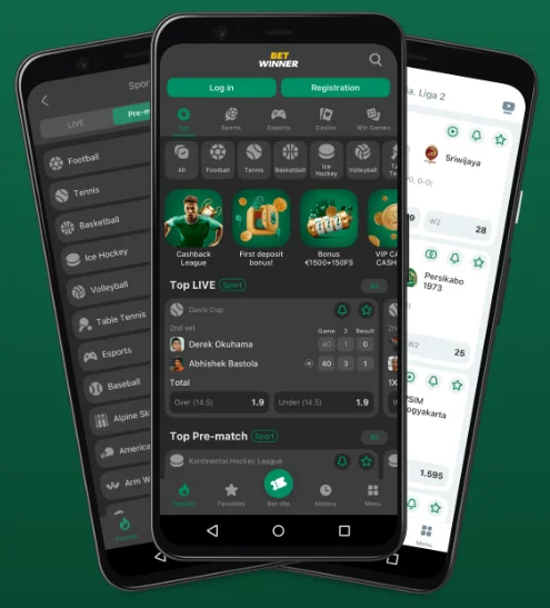 Utiliser l'application Betwinner sur iPhone